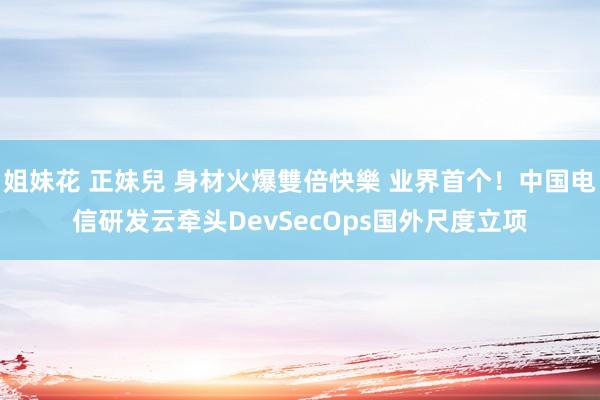 姐妹花 正妹兒 身材火爆雙倍快樂 业界首个！中国电信研发云牵头DevSecOps国外尺度立项